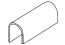 Type of the shape (A part of cylindrical shape plus straight line)