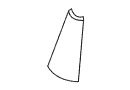 Type of the shape (A part of conical shape plus straight line)