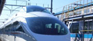 Bent glass front glass