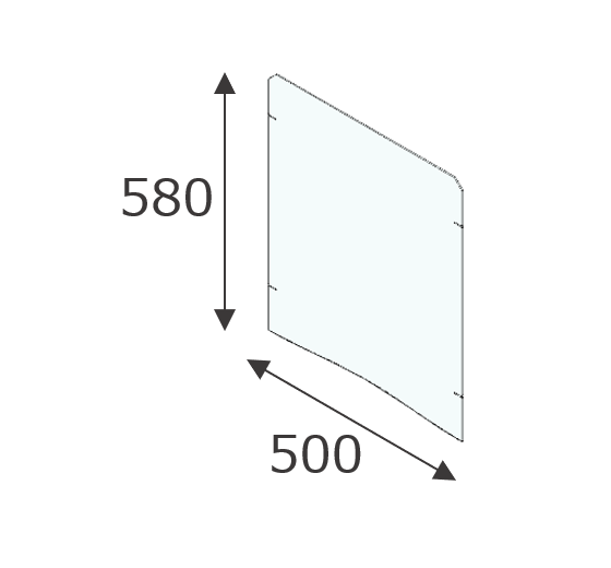 縦580横500